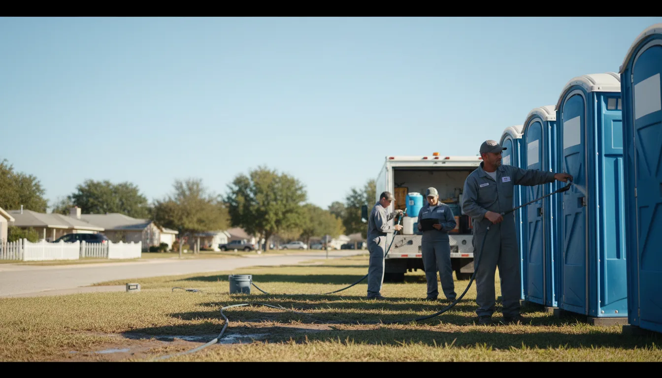 Long-Term Portable Toilet Rental in Dublin, NC near me